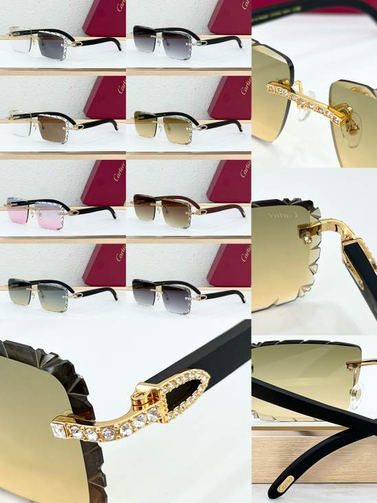Picture of Cartier Sunglasses _SKUfw77796320fw